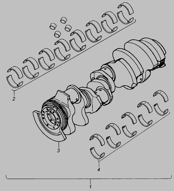 Коленвал схема камаз