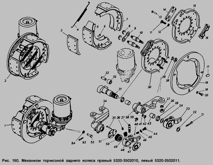 Как правильно клепать колодки на камазе 5320 схема