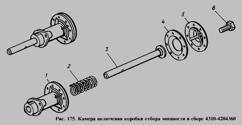 Диафрагма включения ком камаз