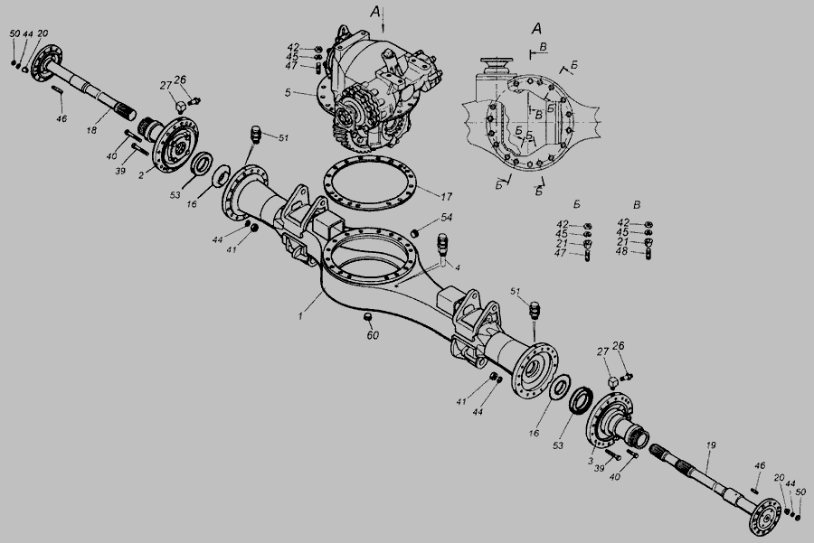 Схема ступицы камаз 43118 задний