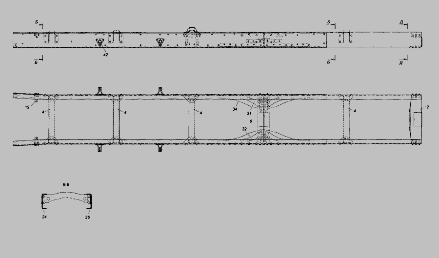 Рама камаз 65115