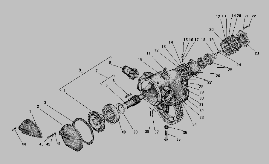 Схема сцепления на урал 4320