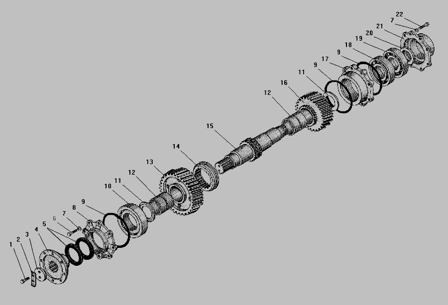 Схема раздатки т150