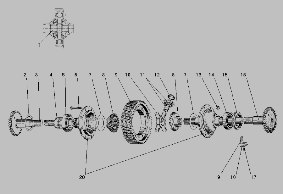 Схема сцепления на урал 4320