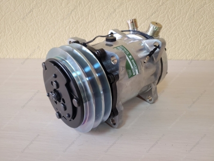 Компресор кондиціонера Sanden SD7H15-4664 12В, А2, 132 мм, вертик.вих. (O-ring)