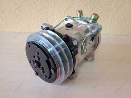 Компресор кондиціонера Sanden SD7H15 24В, А2, 132 мм, вертик.вих. (O-ring) SD7H15-8236